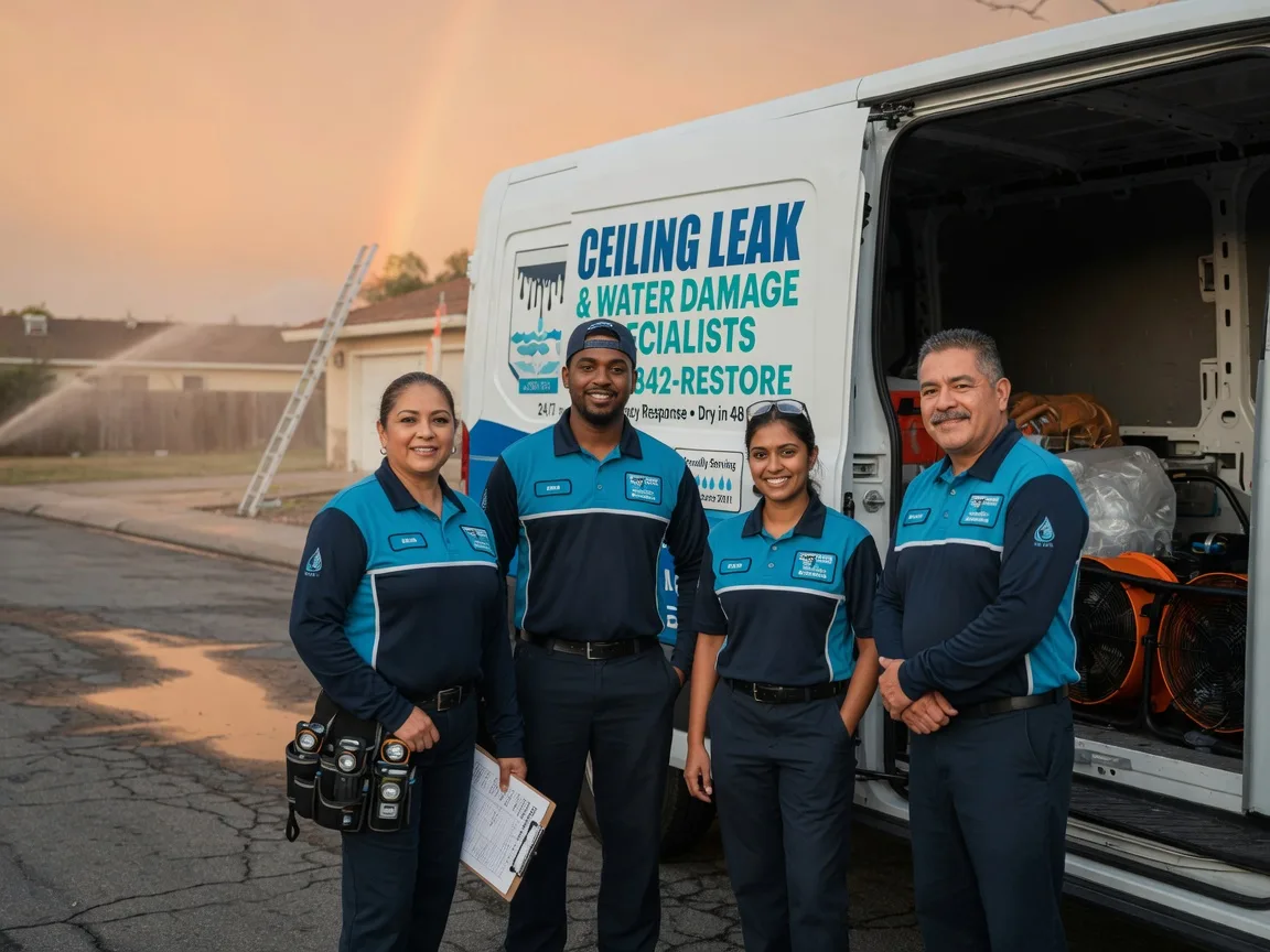 Ceiling Leak Cleanup company in Depoe Bay, OR
